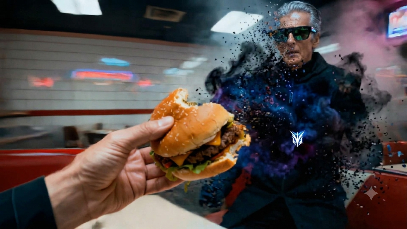 One Bite and Reality Dissolves... 🍔👁️