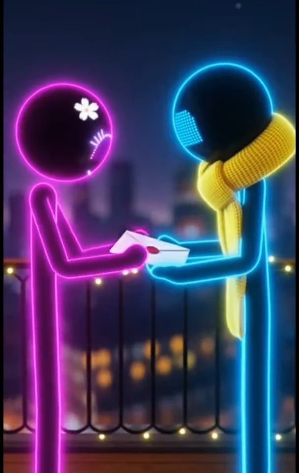 Neon Love letter ?!