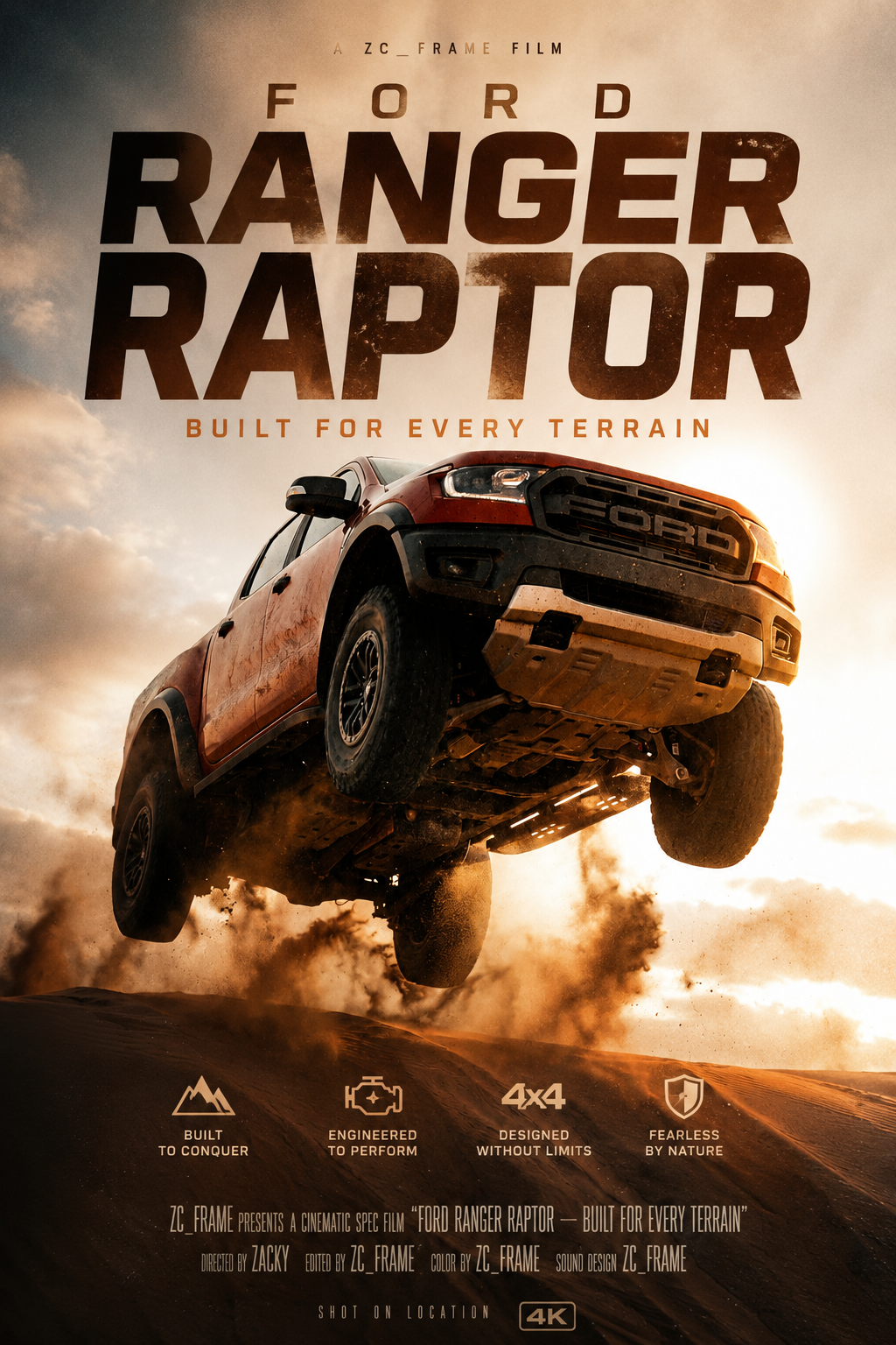 Ford Ranger Raptor — Built for Every Terrain